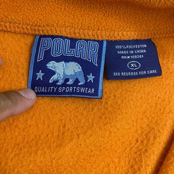 POLAR Pikes Peak Colorado Vest Orange Unisex Size XL - Picture 3 of 5